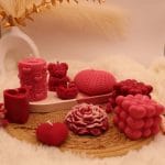 Bougies de Saint-Valentin