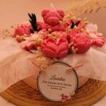 Bouquet de bougies blanc, Saint-Valentin