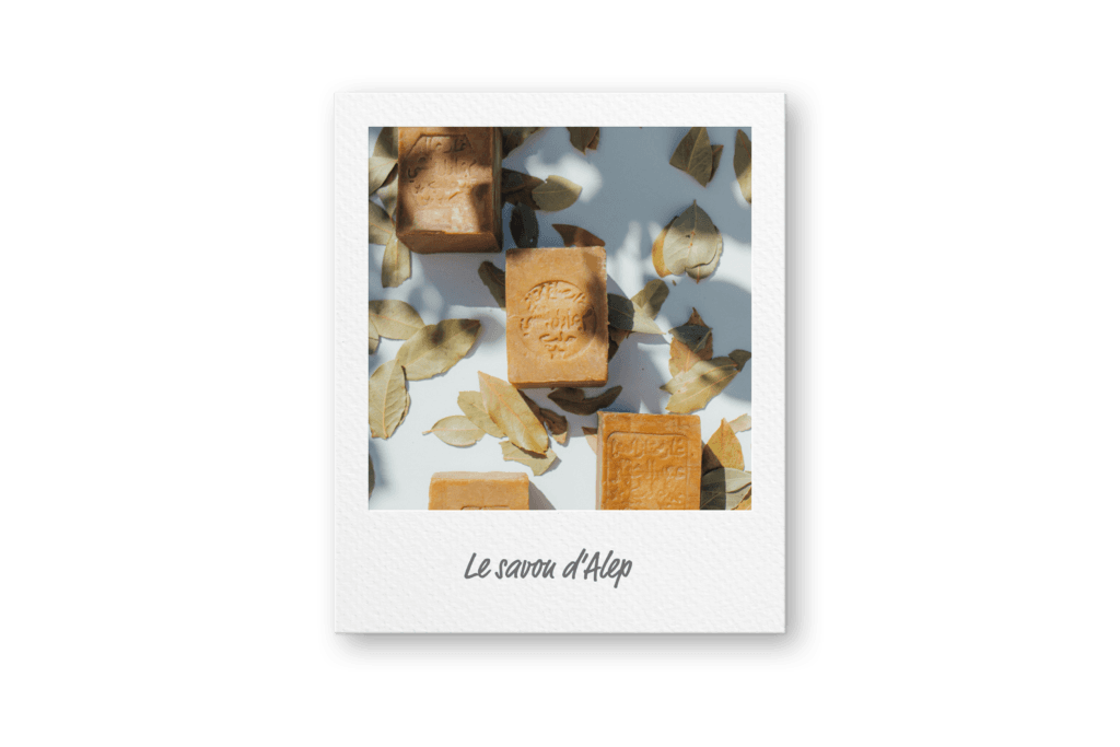 Polaroid savon d'Alep