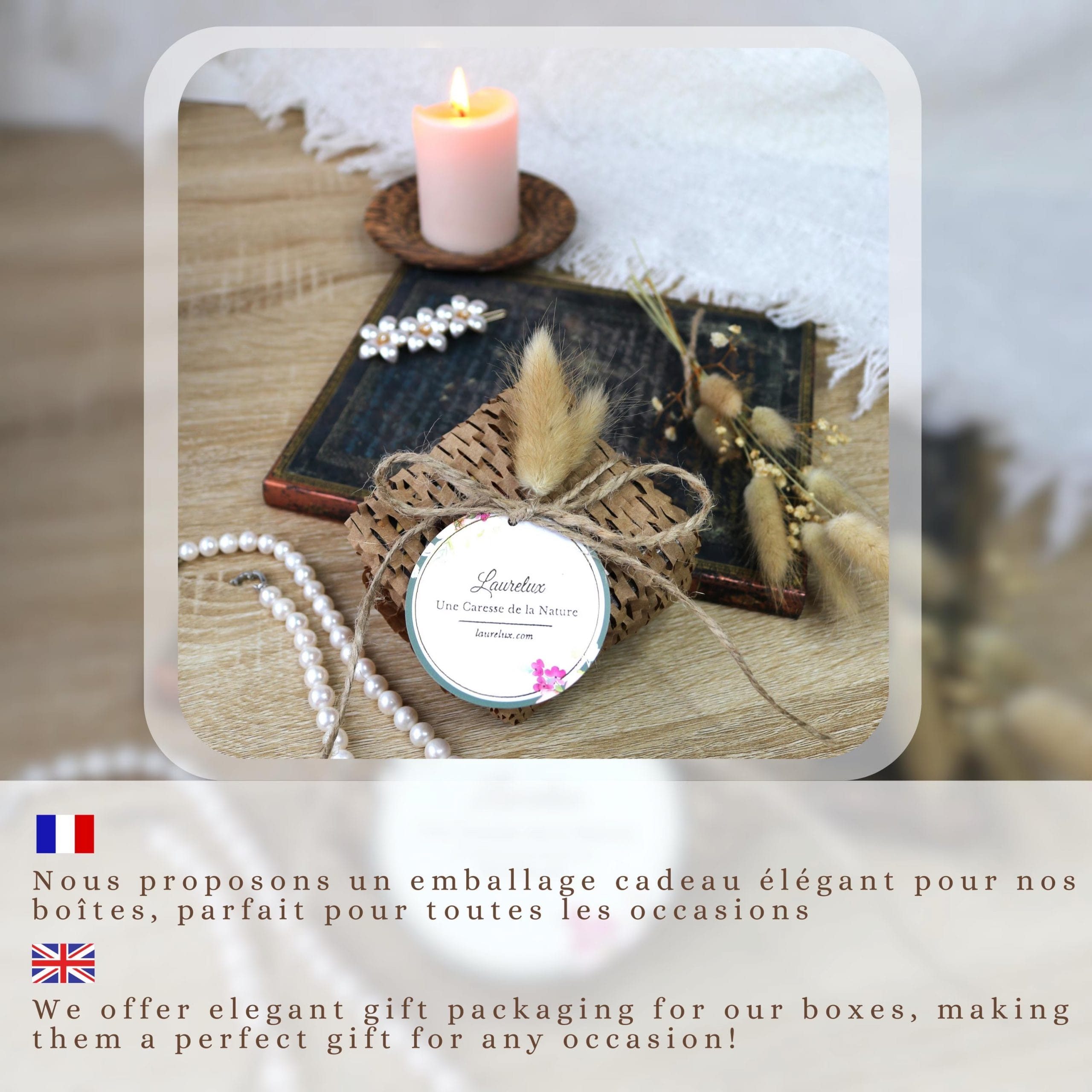 Boîte à souvenirs artisanale