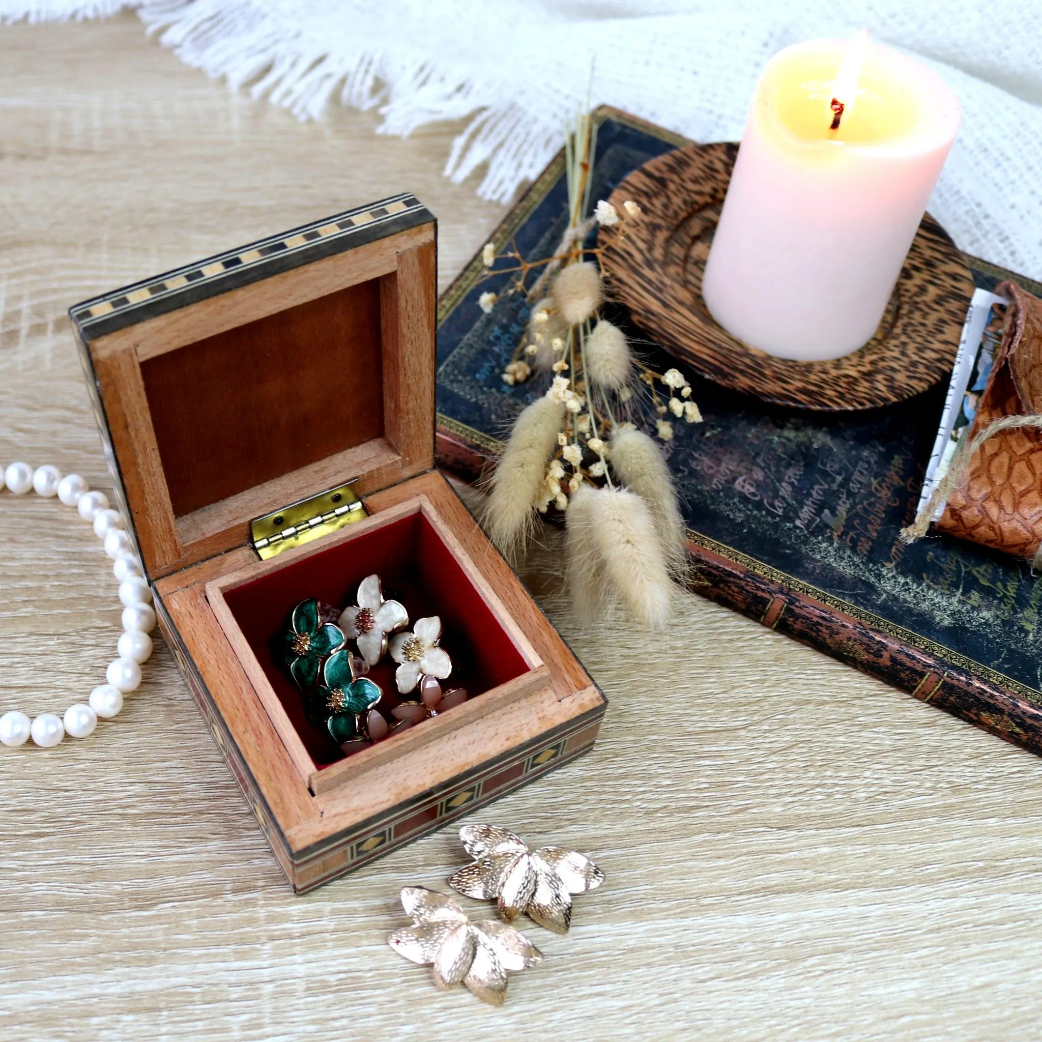 Boîte en bois syrienne