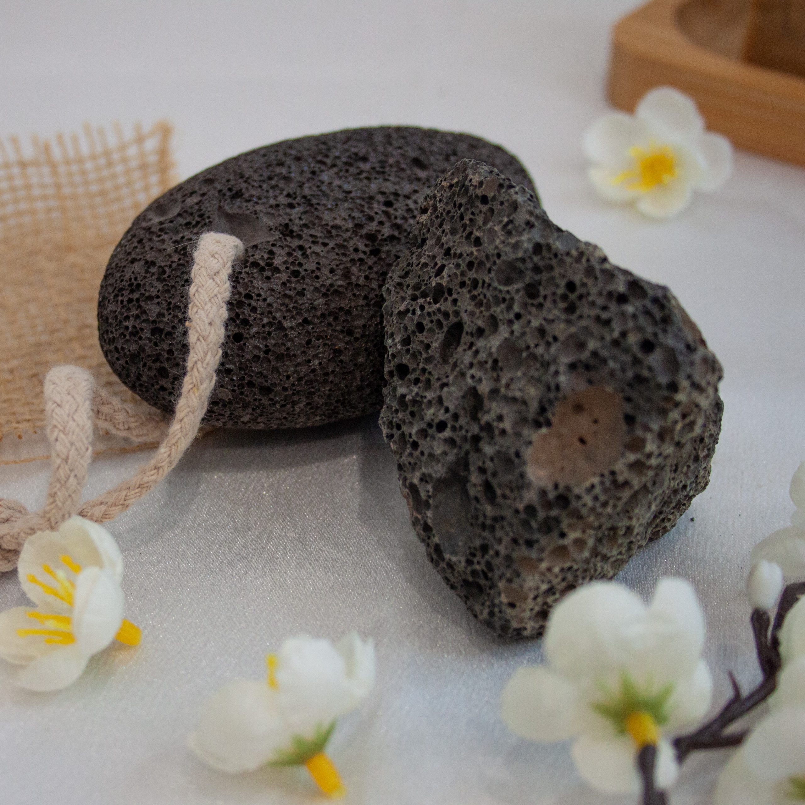 Pierre ponce volcanique