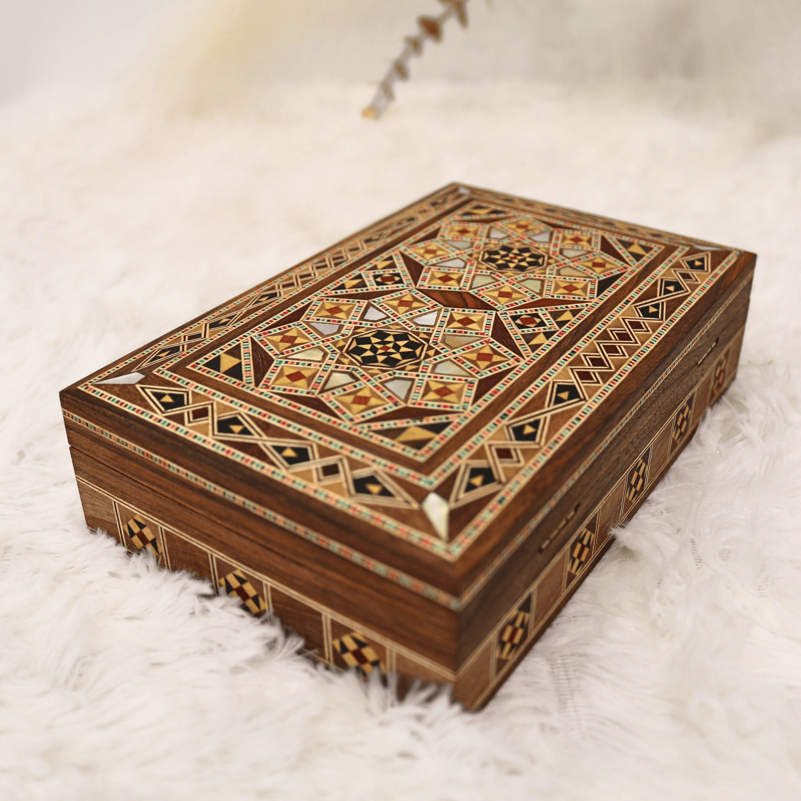 boîte en marqueterie rectangulaire 2