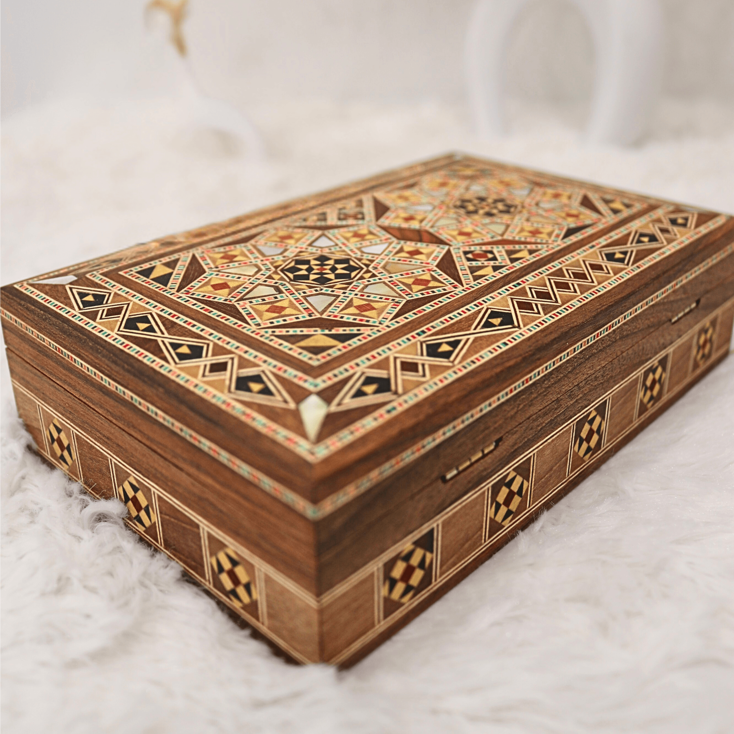 boîte en marqueterie rectangulaire 5