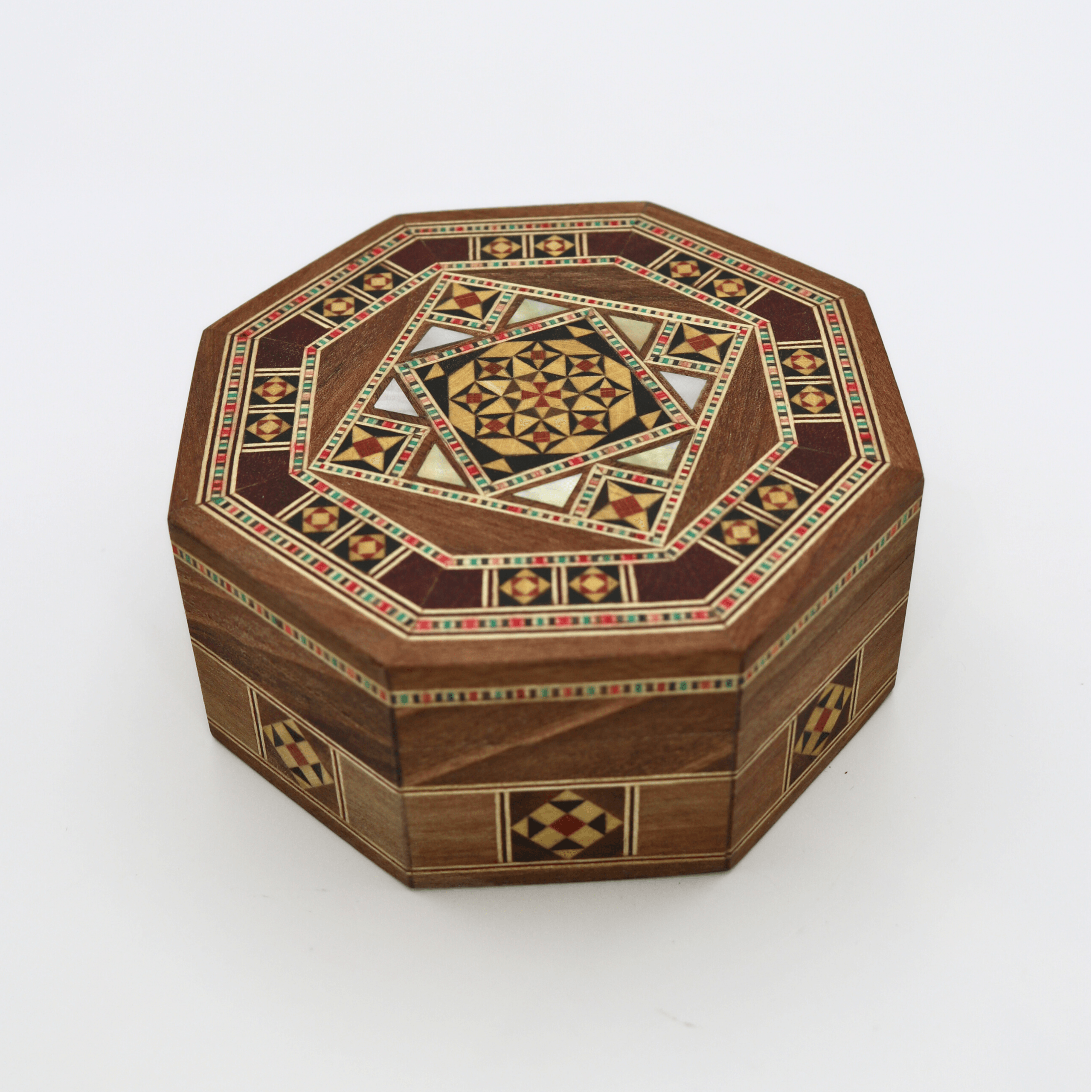 Moyenne boîte à mosaïque octogonale 1 Moyenne boîte à mosaïque octogonale 1