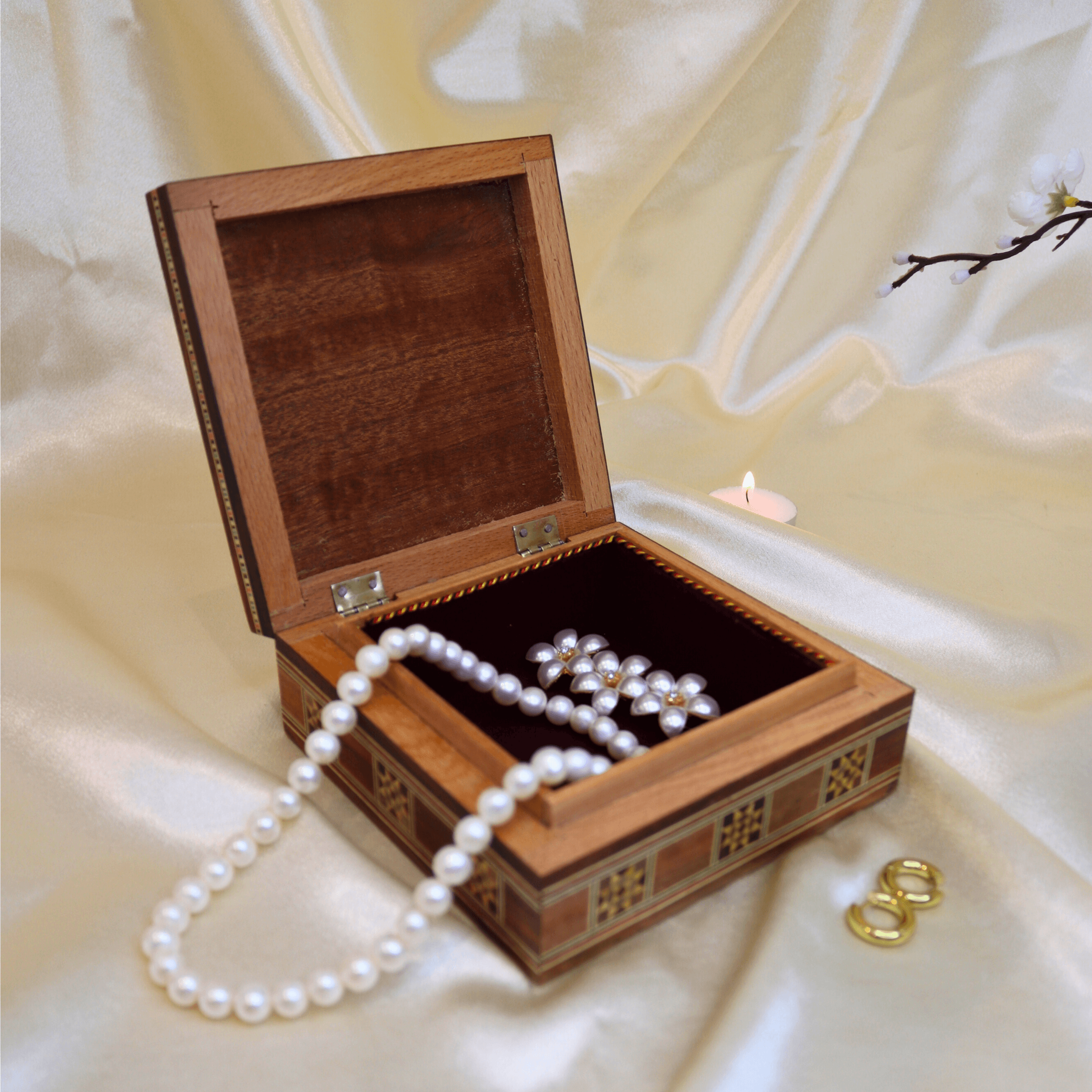 Boîte à souvenirs carrée 1