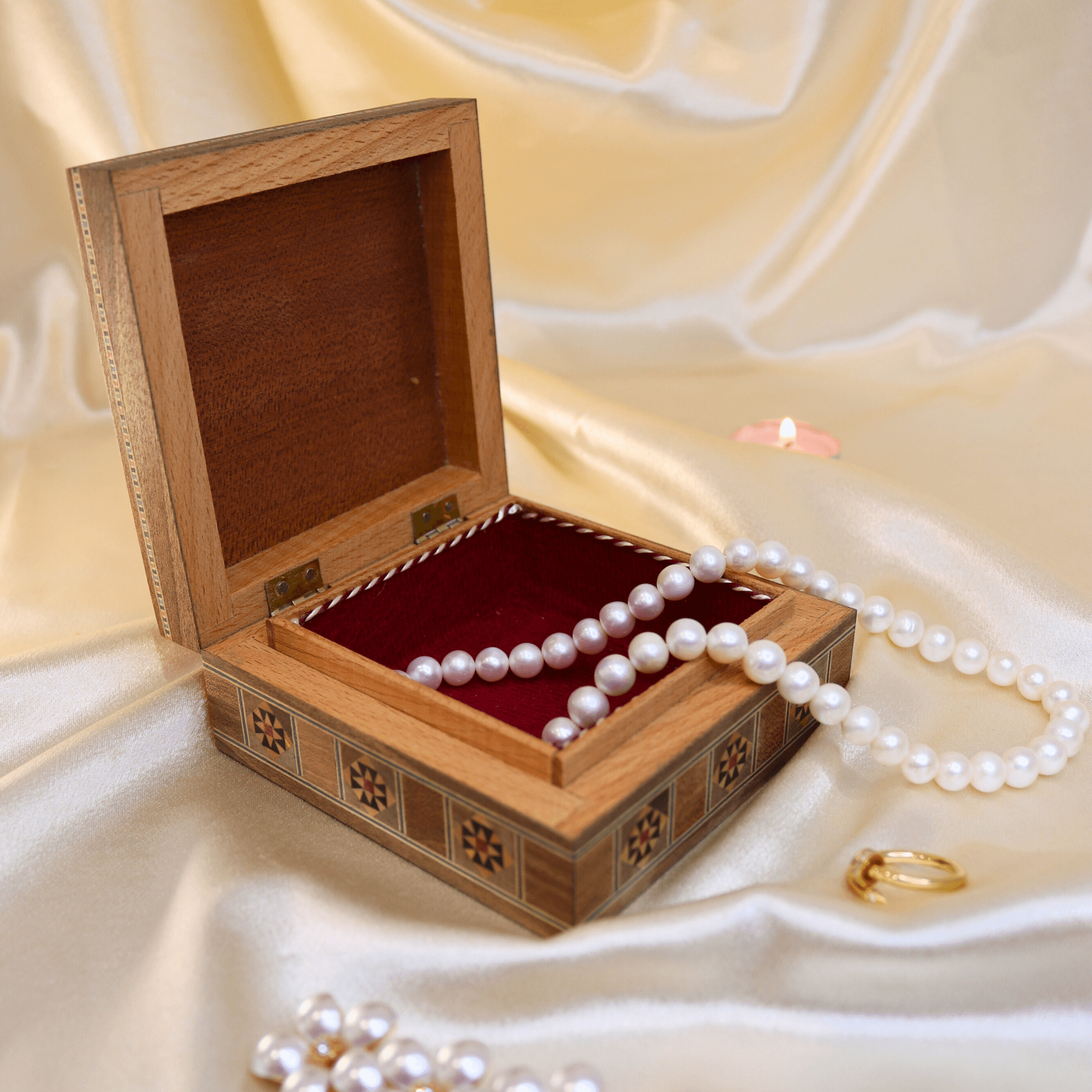 Boîte à mosaïque carrée 3