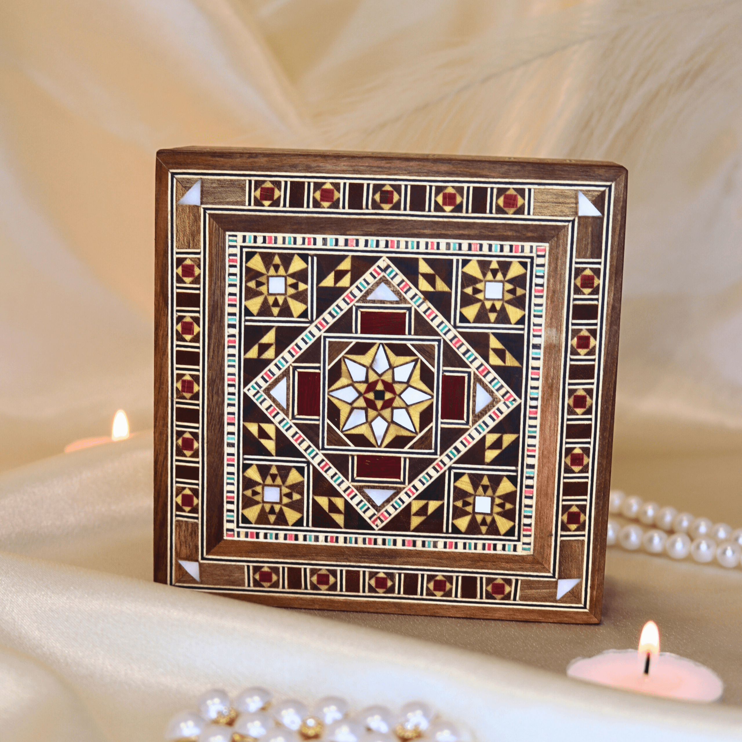 Boîte à souvenirs carrée 5