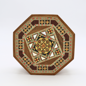 Boîte à mosaïque octogonale au design unique